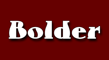 bolder cd