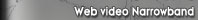 Web video narrowband